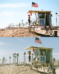How heat effects film - comparison